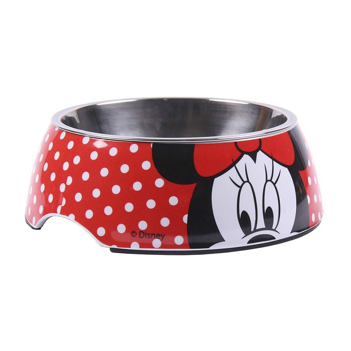 Ciotola per cani Minnie Mouse Melammina 410 ml Multicolore Poliestere Metallo 2 S0734838_0