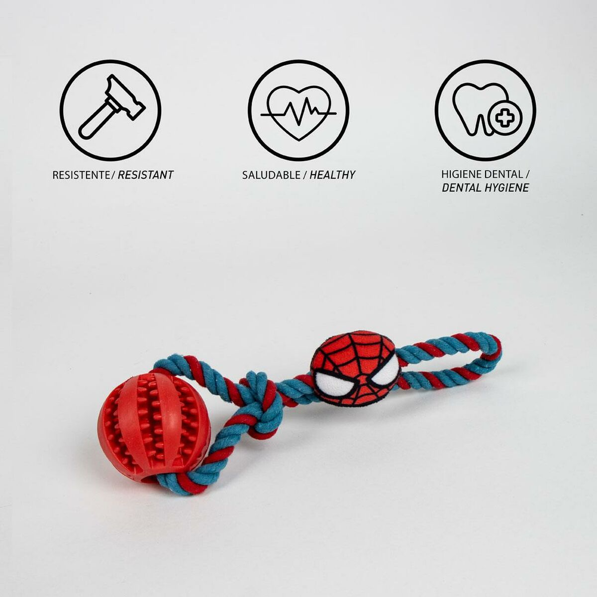 Giocattoli per cani Spider-Man Rosso 10 x 30 x 7 cm 5 S0741807_3