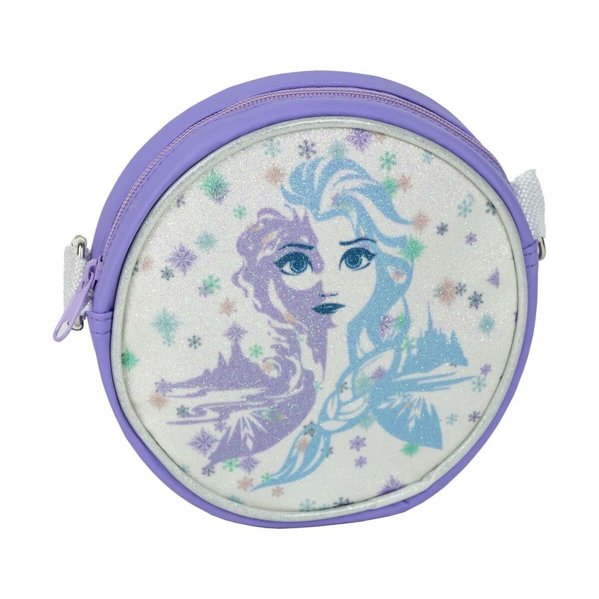 Borsa a Tracolla Frozen Viola 15 x 4 x 15 cm 2 S0738722_0