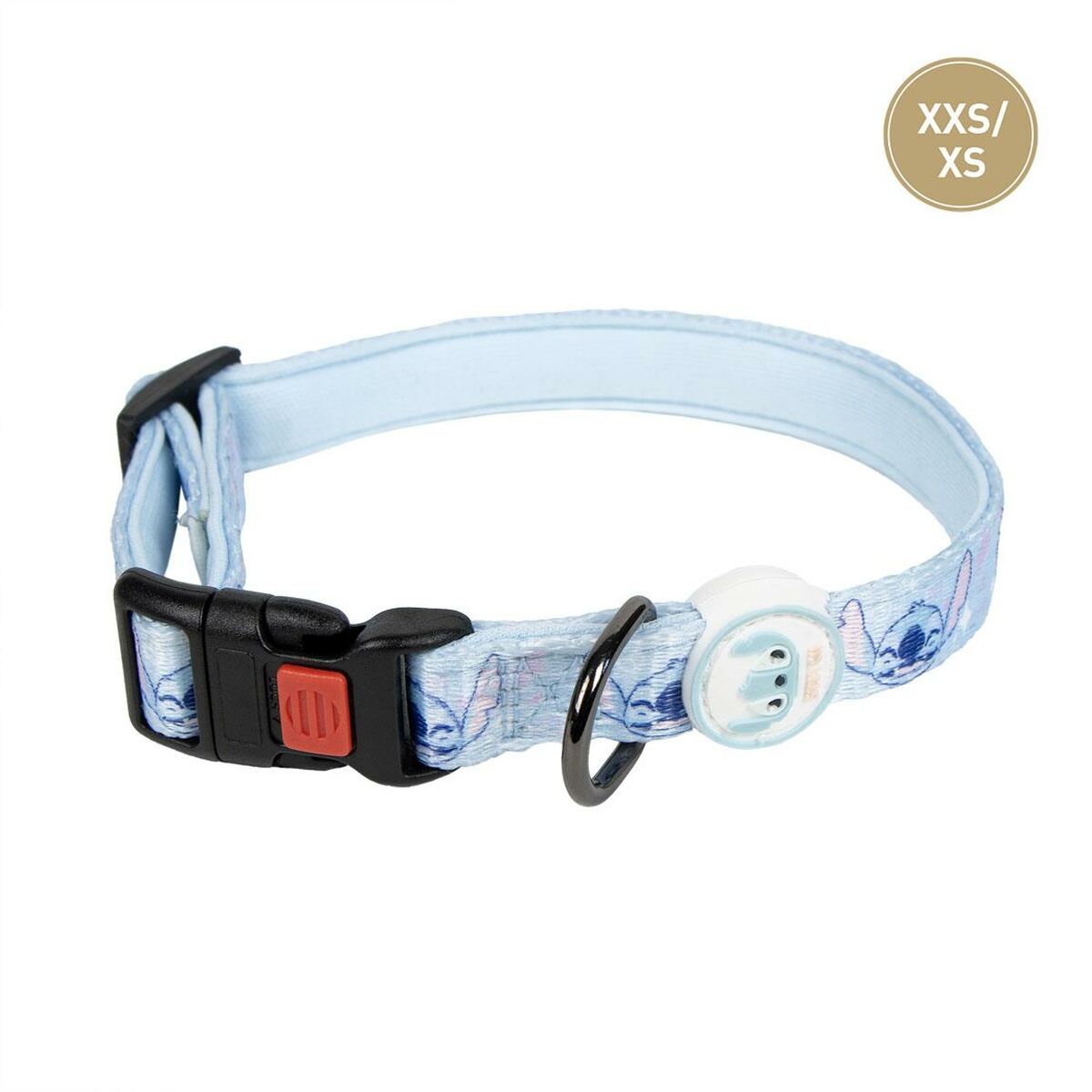 Collare per Cani Stitch Azzurro Chiaro XXS/XS 2 S0741617_0