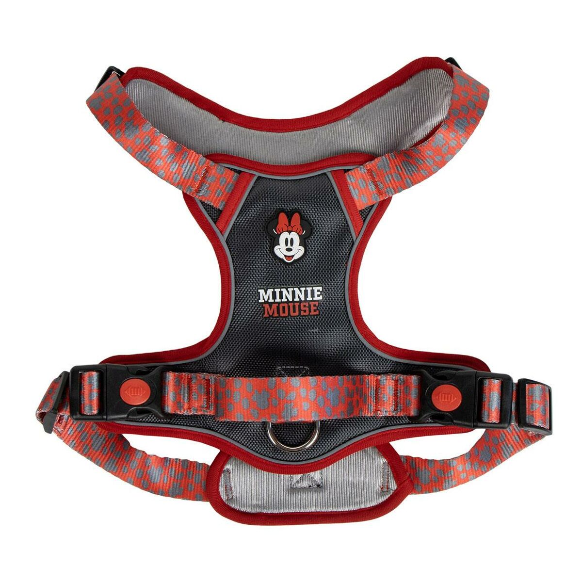 Imbracatura per Cani Minnie Mouse Grigio scuro L/XL 2 S0741608_0