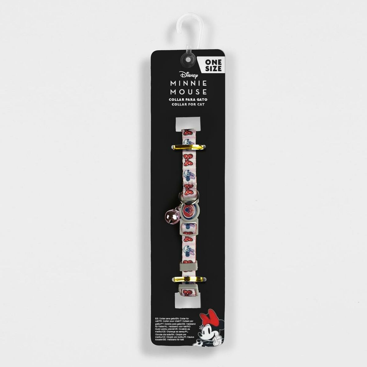 Collare per gatti Minnie Mouse Rosa 3 S0741834_1