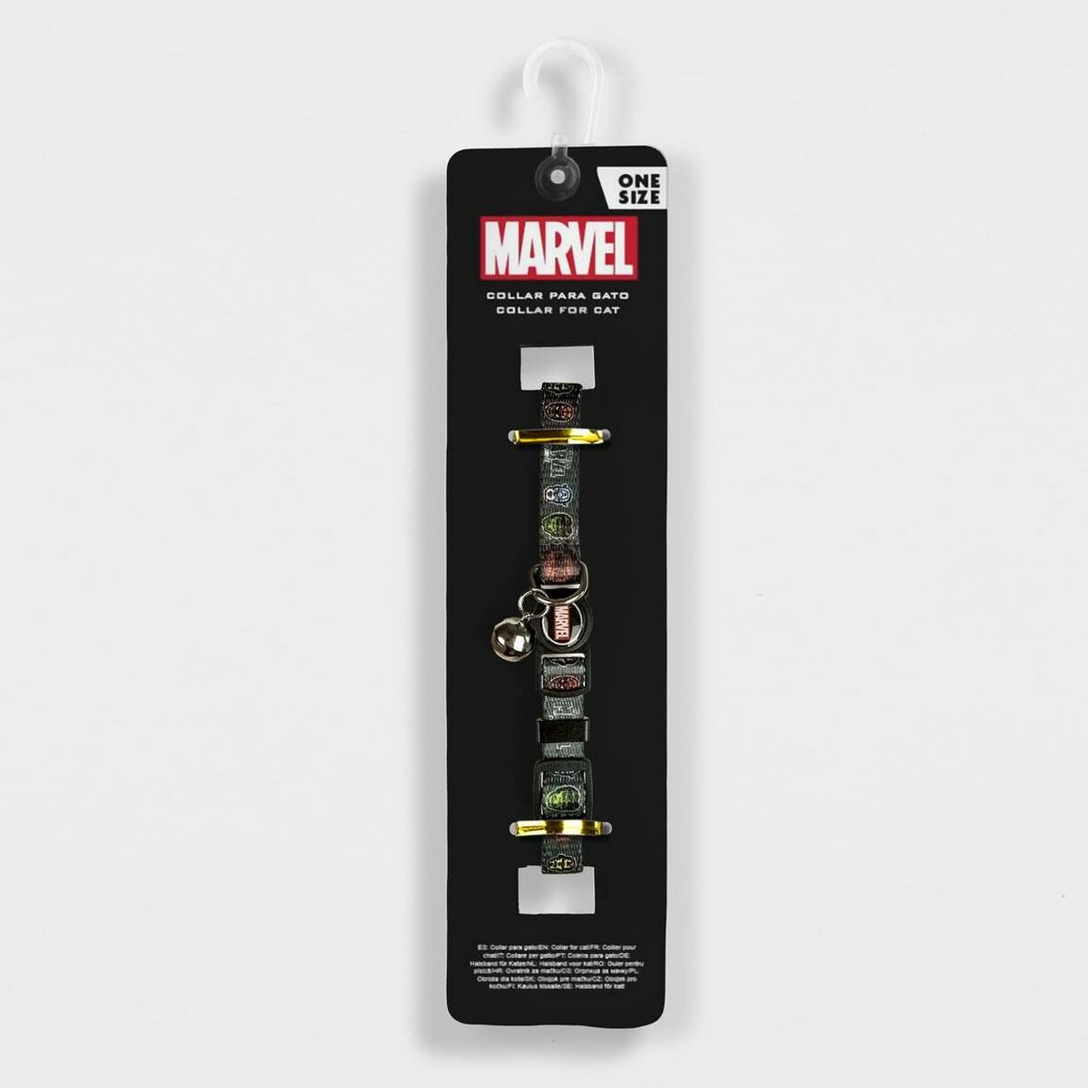 Collare per gatti Marvel Grigio scuro 3 S0741837_1