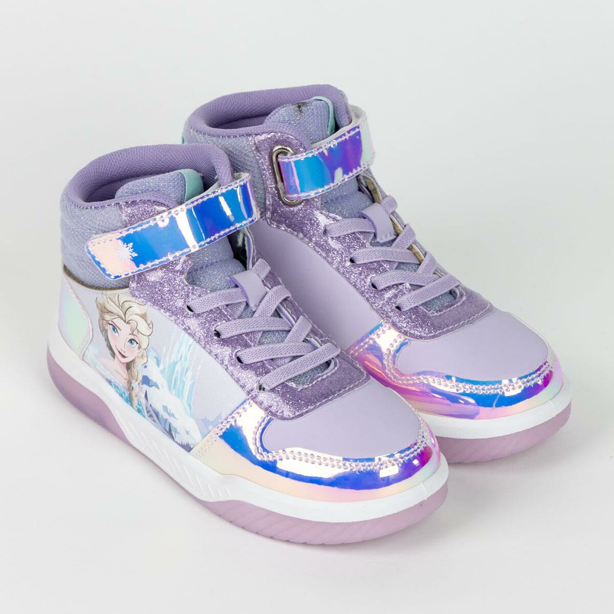 Scarpe Sportive con LED Frozen Lilla 2 S0741805_0
