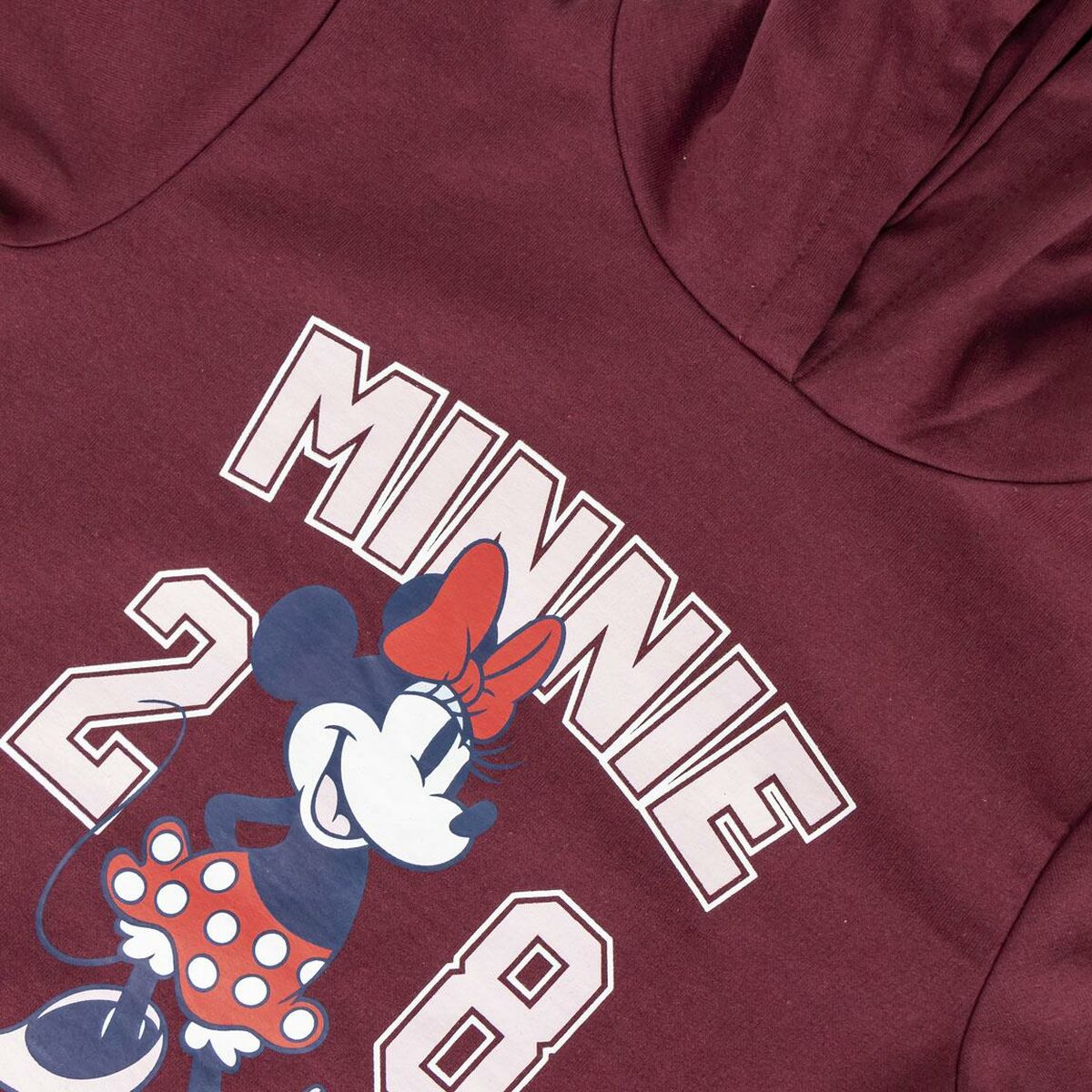 Felpa con Cappuccio da Bambina Minnie Mouse Rosso 6 S0741665_4