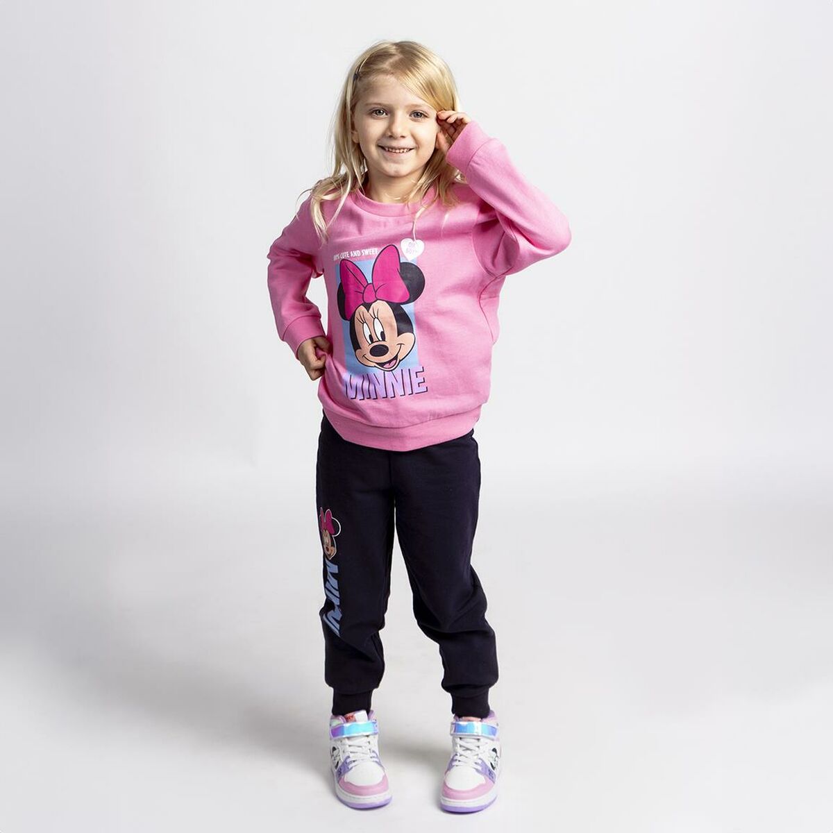 Tuta da Bambini Minnie Mouse Rosa 7 S0741292_5