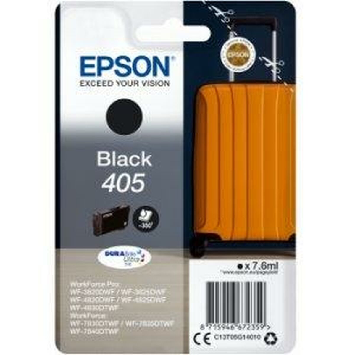 Cartuccia ad Inchiostro Originale Epson 405 Nero (8 Unità) 3 S8436944_1