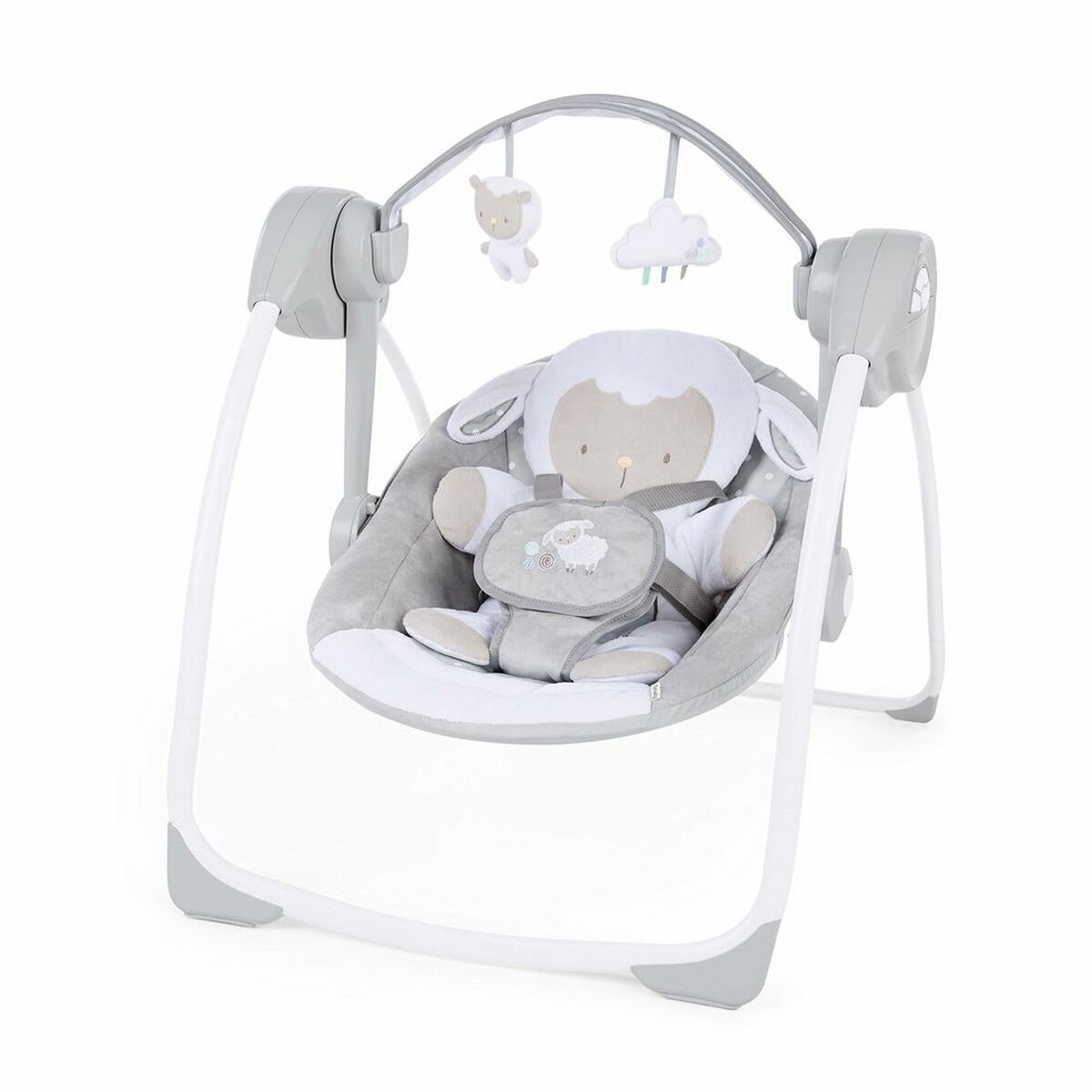 Amaca per Neonati Ingenuity Cuddle Lamb Compatto Grigio 2 S7164562_0
