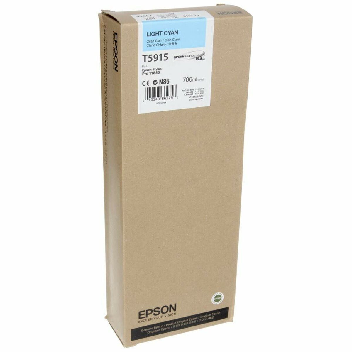 Cartuccia ad Inchiostro Originale Epson C13T591500 Ciano Ciano Chiaro 2 M0506412_0