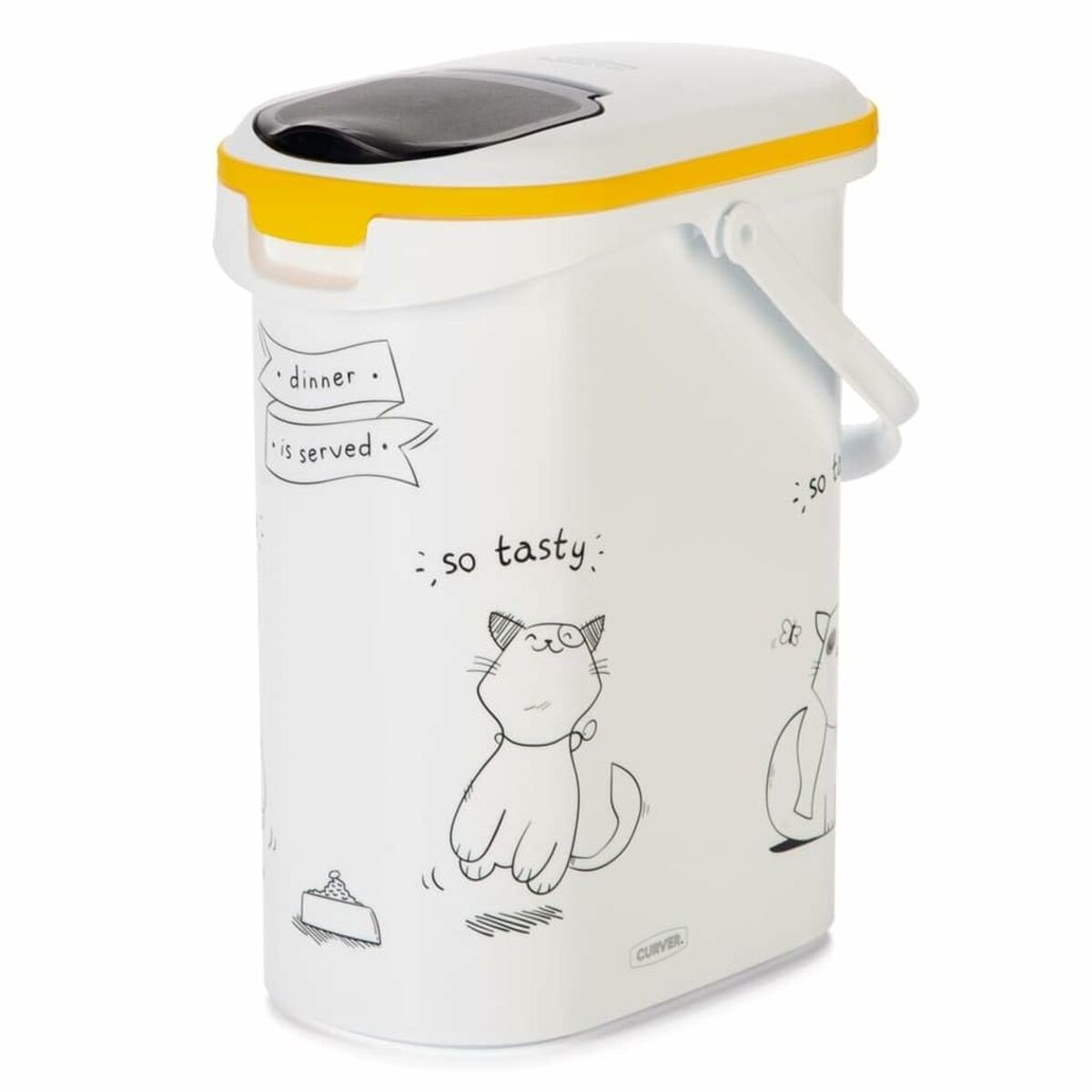 Contenitore per alimenti per animali domestici Curver 412042 4 Kg 10 L 2 S7140221_0