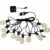 Ghirlanda di Luci LED Lumisky Nero E27 1 S71001475_0
