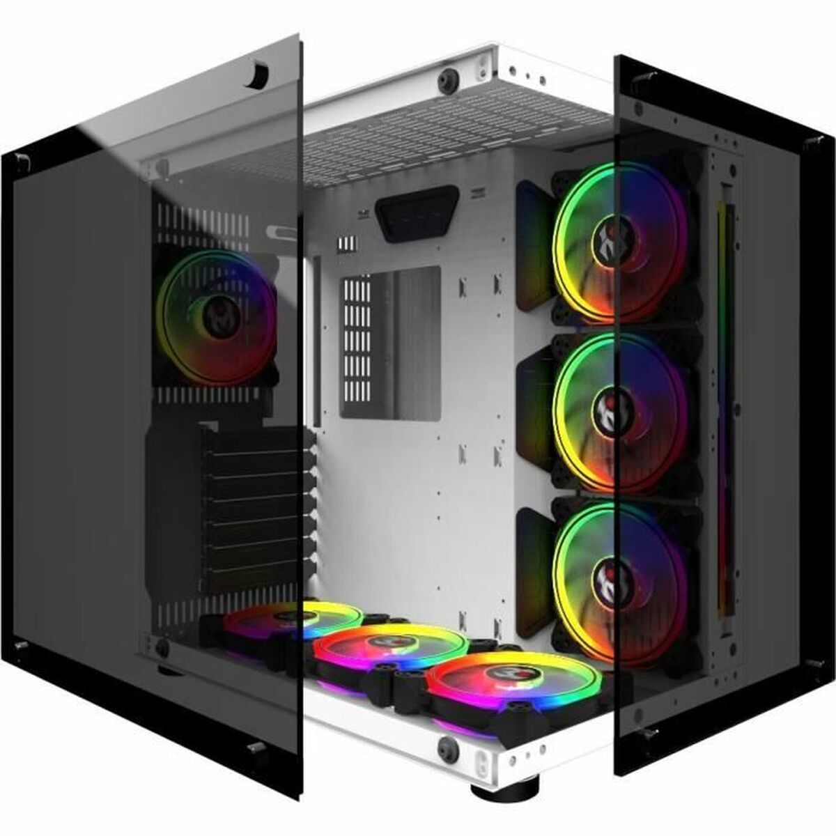 Case computer desktop ATX MRED Crystal Sea 2 S7188432_0