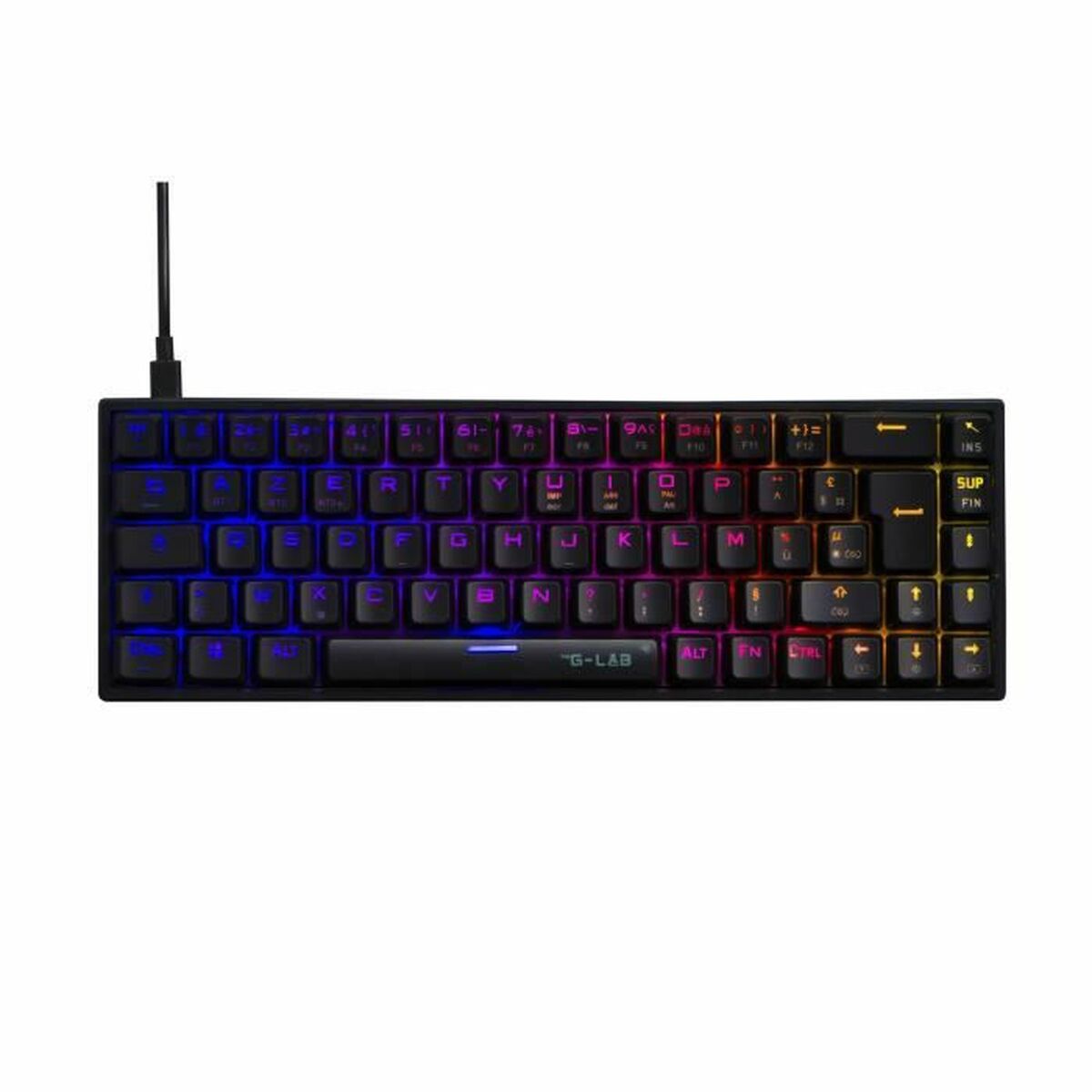 Tastiera The G-Lab KEYZ TITAN Bianco 2 S71011959_0
