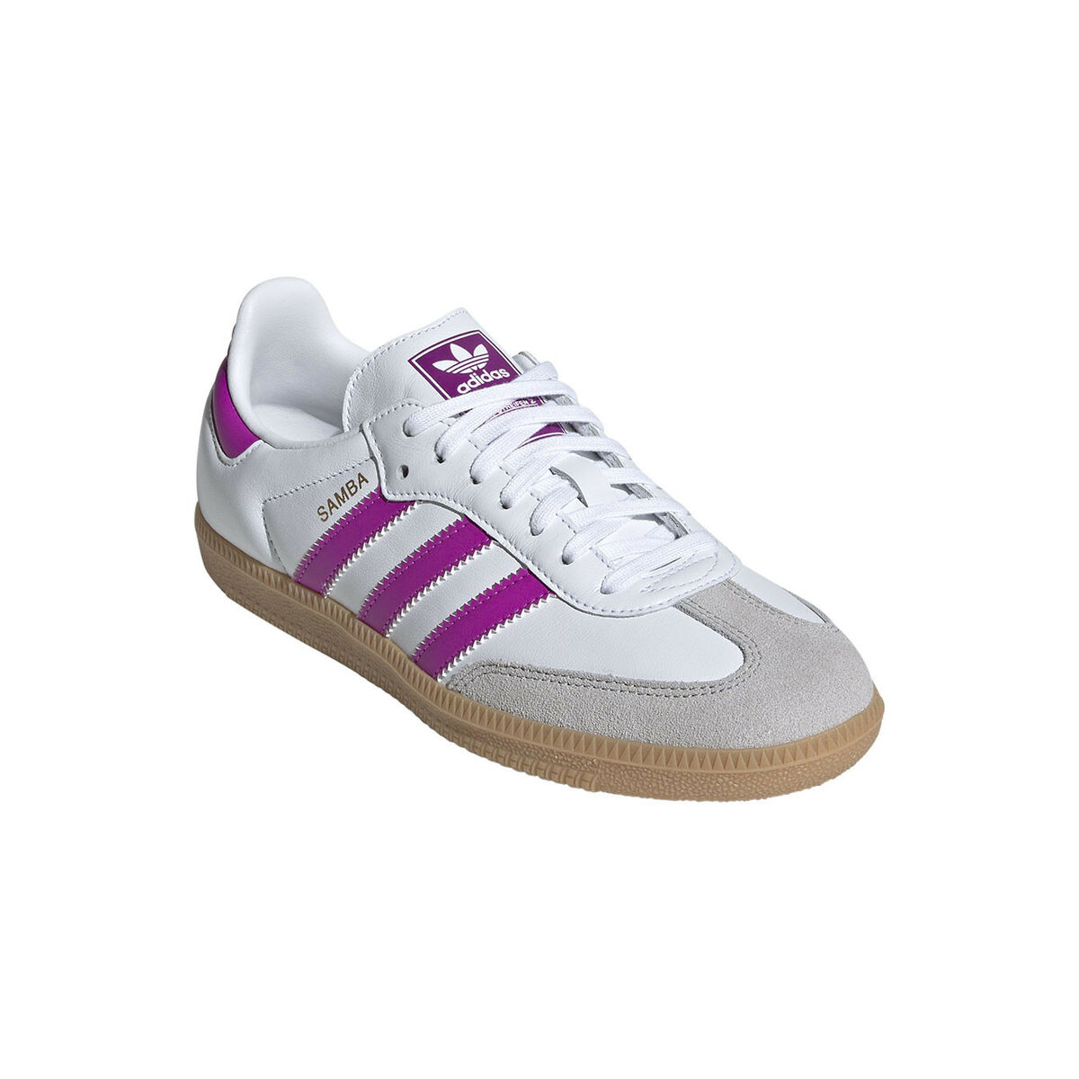 Scarpe da Tennis Casual Bambino Adidas SAMBA OG J IH2873 Bianco 3 S2034923_1