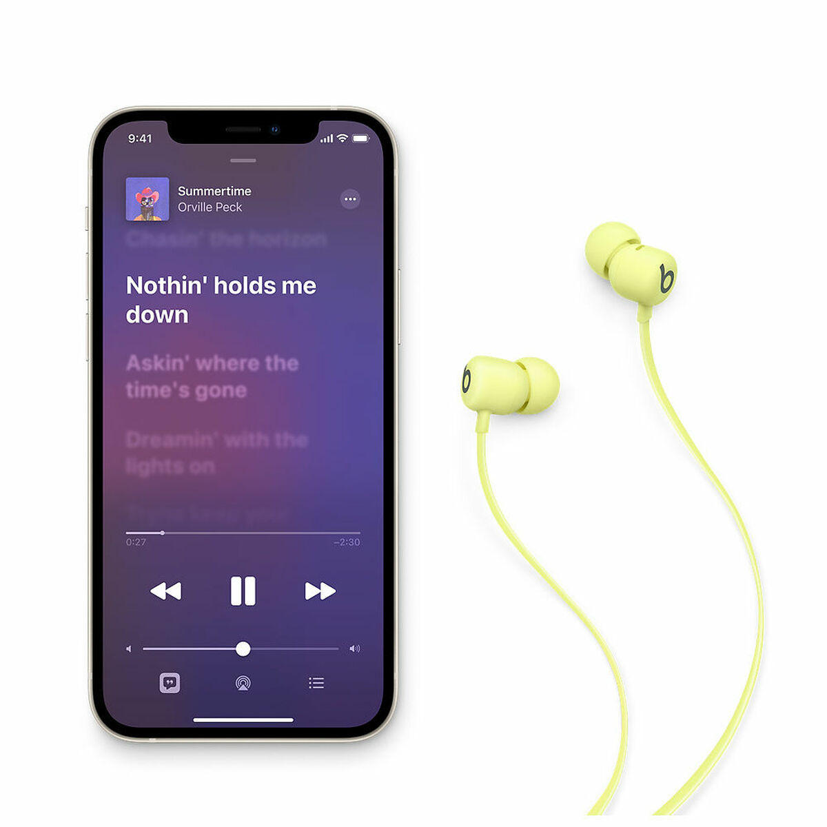 Auricolari Apple Beats Flex Giallo 4 S7751487_2