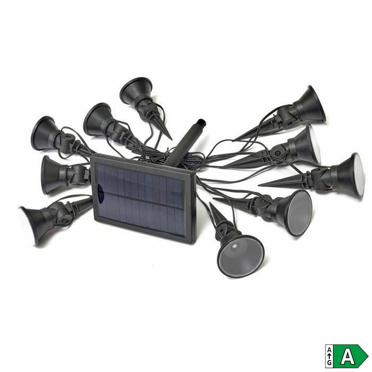 Ghirlanda di Luci LED Garland Multispot 10-PK Solare Paletto 5 Lm 3 S7189907_1