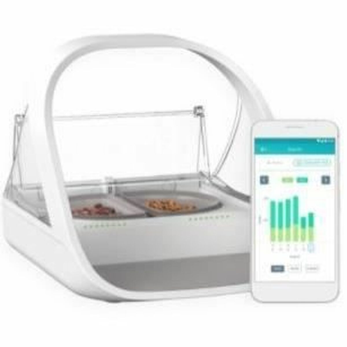 Mangiatoia automatica SureFlap iMPFWT Bianco Acciaio inossidabile Plastica 2 S7186921_0