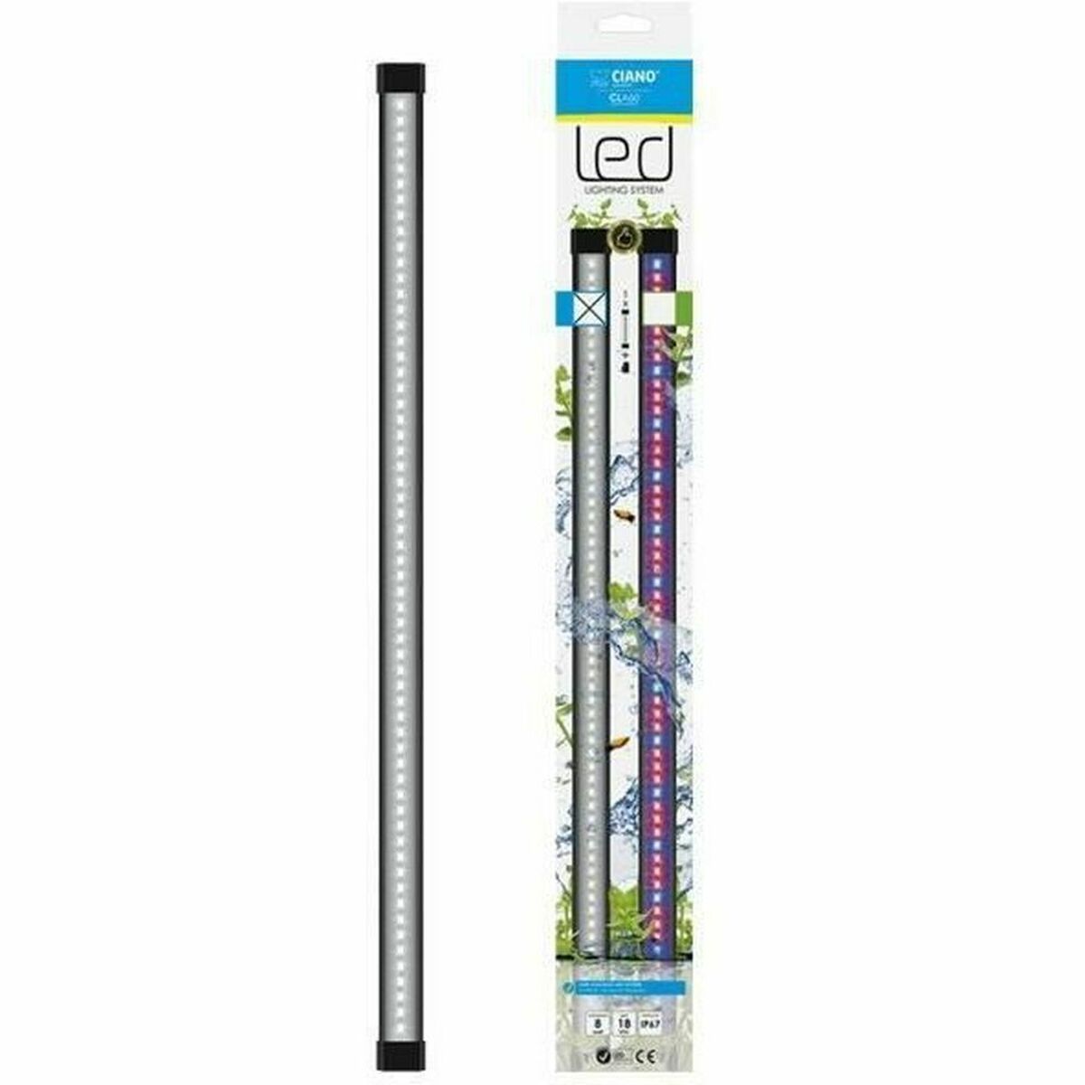 Luce LED Ciano Cla20 1,5 W 2 S7139210_0