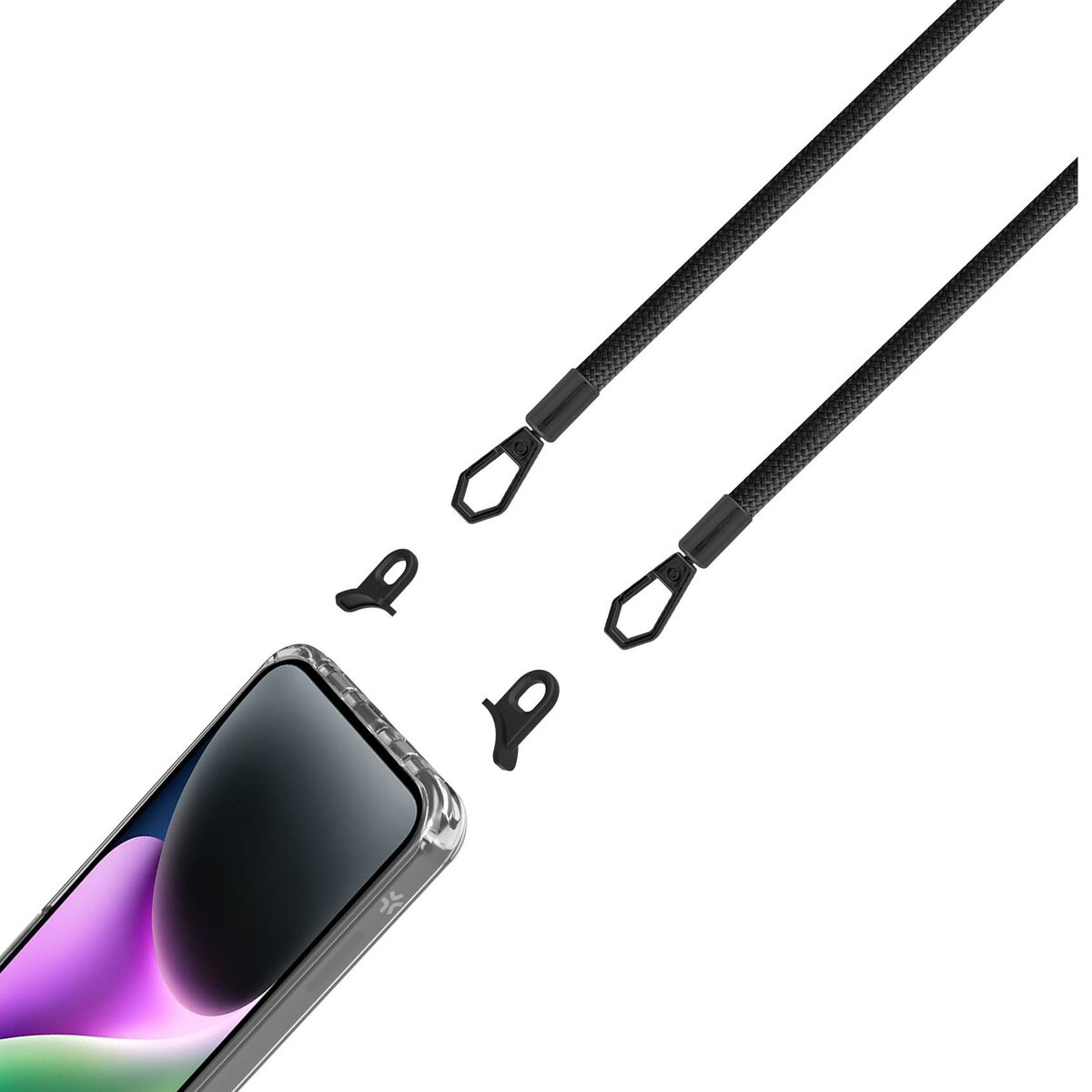 Custodia per Cellulare Celly iPhone 15 Pro Trasparente 3 S7798438_1