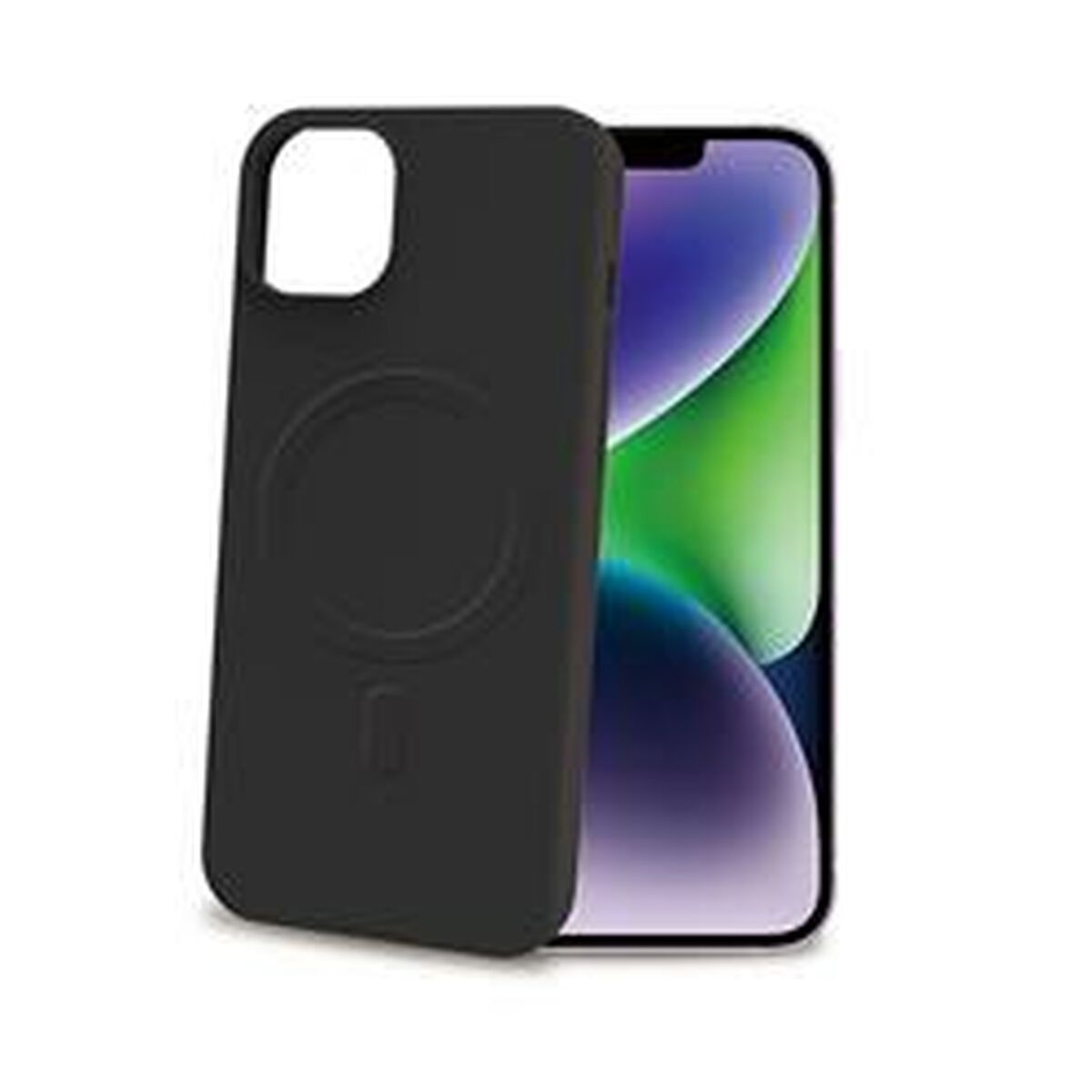 Custodia per Cellulare Celly iPhone 15 Plus Nero 2 S7798414_0