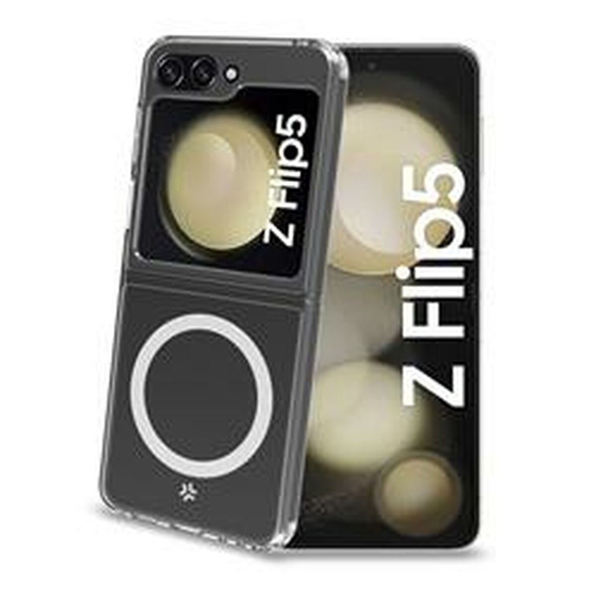 Custodia per Cellulare Samsung Z Flip 5 Celly GELSKINMAG1058 Trasparente 2 S7797857_0