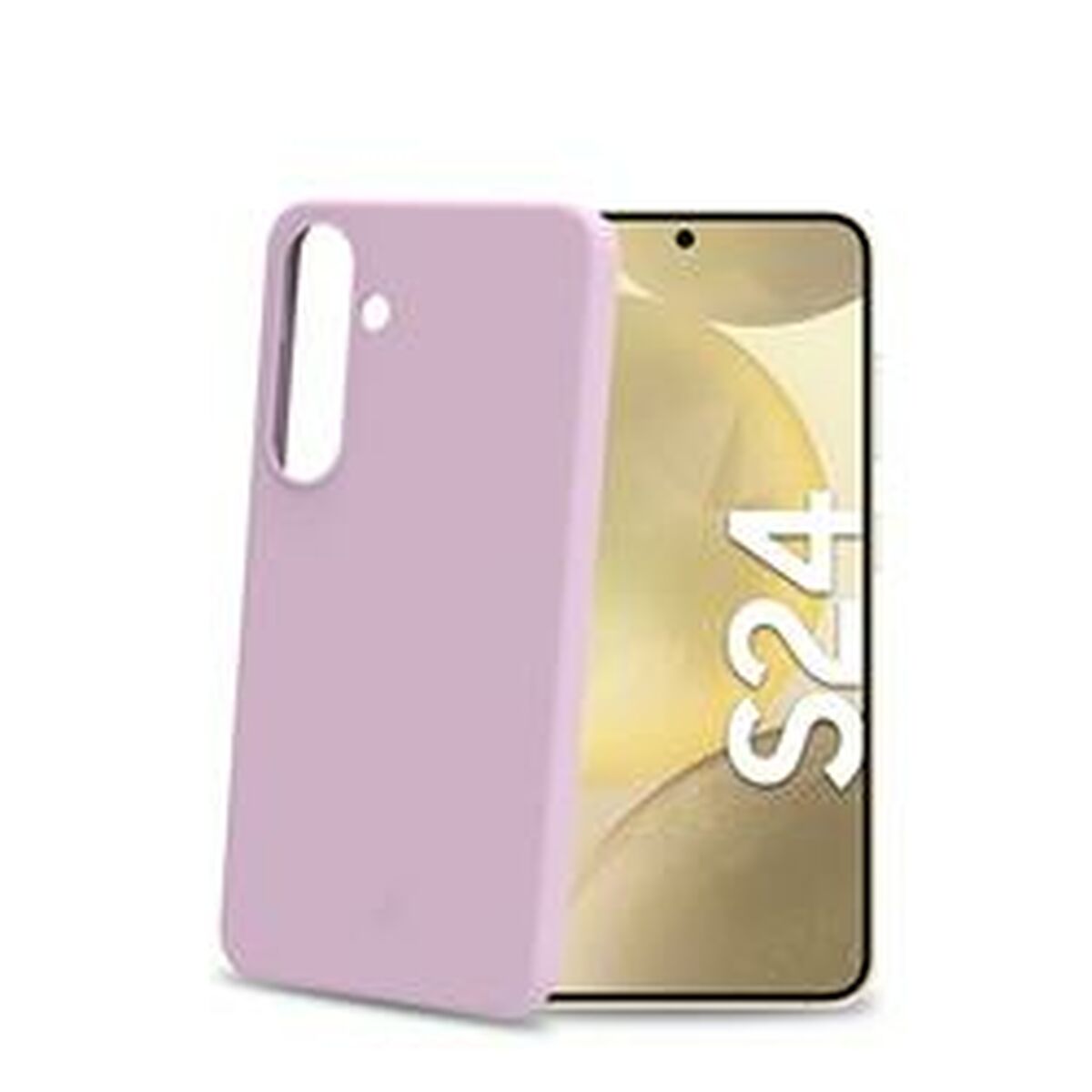 Custodia per Cellulare GALAXY S24 Celly CROMO1065PK Rosa 3 S77178740_1