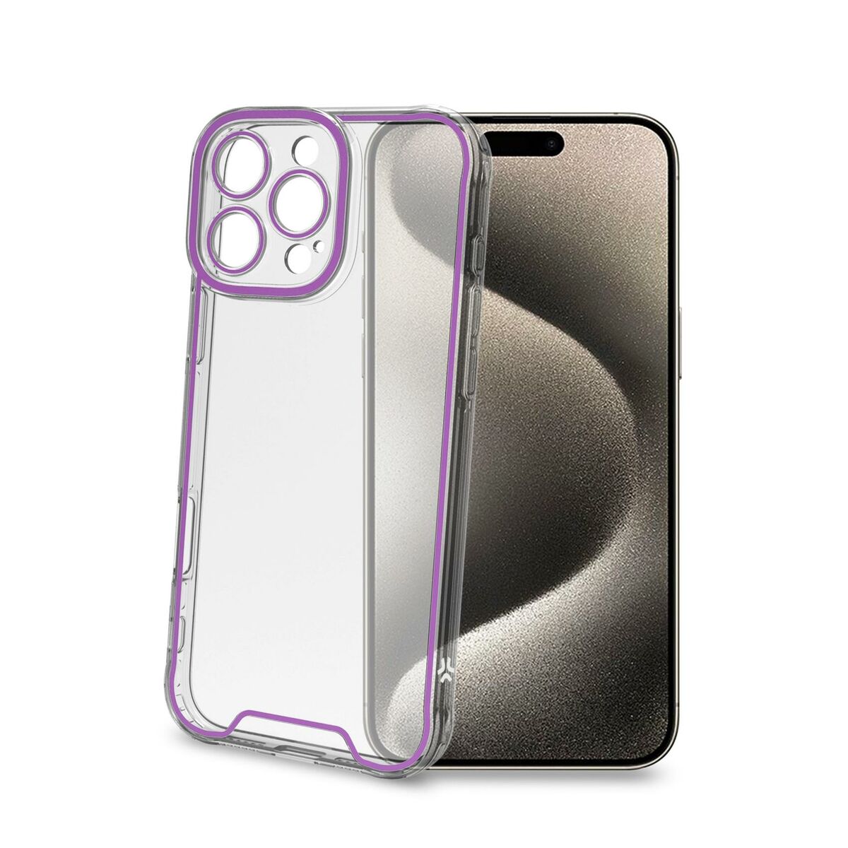Custodia per Cellulare Celly iPhone 16 Pro Max Trasparente 2 S77208108_0