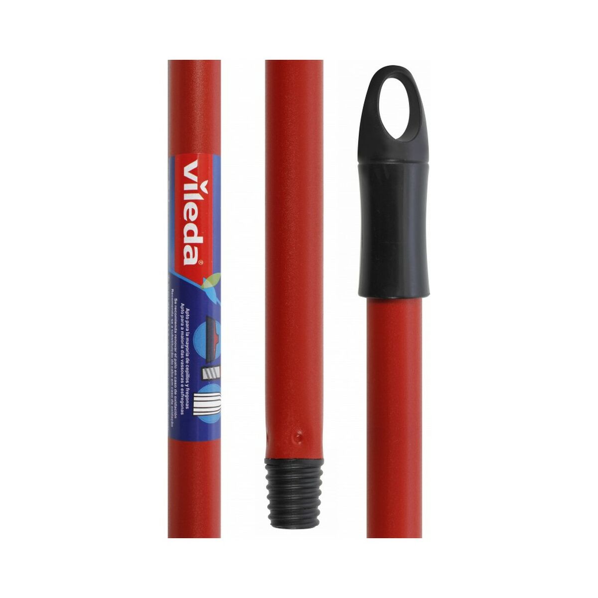 Mazza per la Scopa Vileda Rosso Alluminio 140 cm 3 S7901595_1
