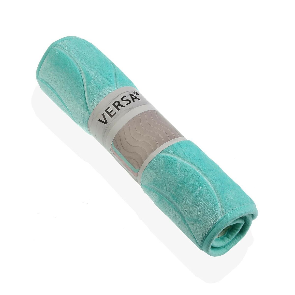 Set da Bagno Versa Azzurro polipropilene 45 x 2 x 75 cm Moderno 6 S3412363_4