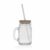 Boccale con Coperchio e Cannuccia Versa vimini Vetro Bambù Cristallo polipropilene 1 S3411194_0