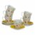Set da Tè Versa Flandes Porcellana 9 x 14 x 14 cm 10,5 x 8 x 6 cm 14 x 14 x 2 cm 6 Unità 1 S3411864_0