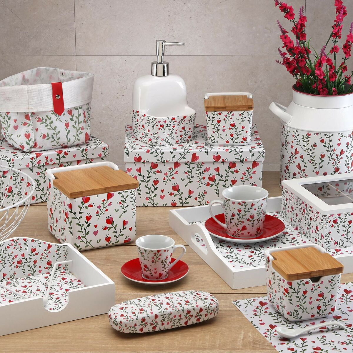Portazucchero Versa Lover Ceramica 8,8 x 8,5 x 8,8 cm 3 S3411928_1