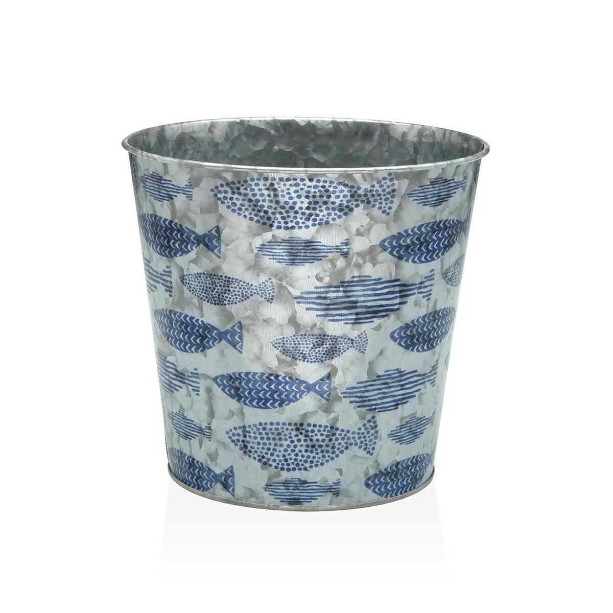 Vaso Versa Metallo Minimalista 18 x 17 x 18 cm 2 S3412124_0