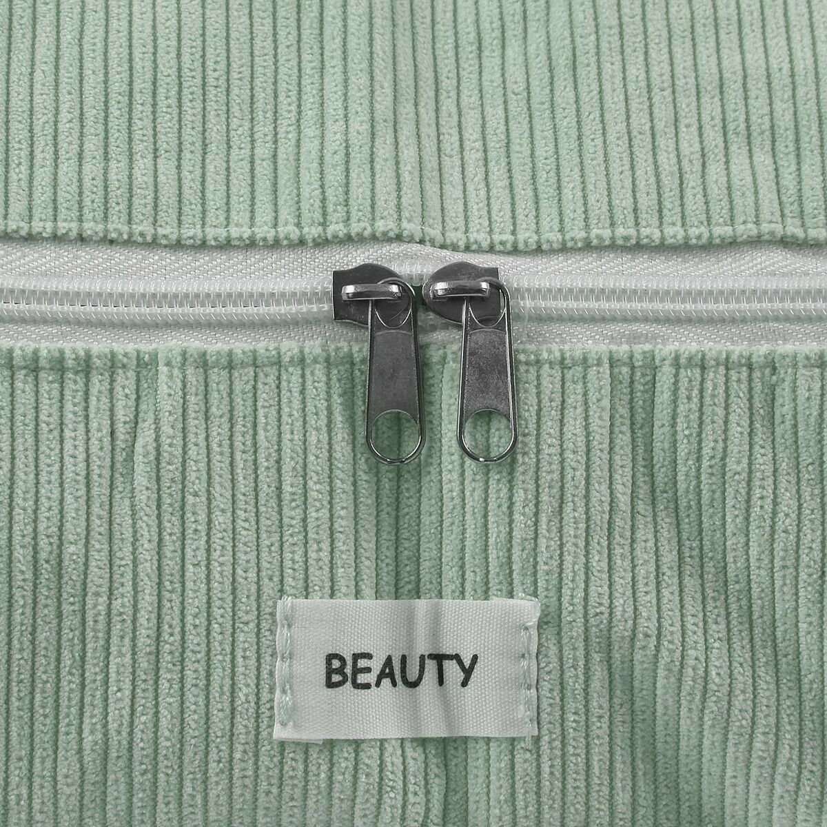 Scatole Portaoggetti Versa Corduroy 38 x 26 x 26 cm Verde 3 S3412722_1