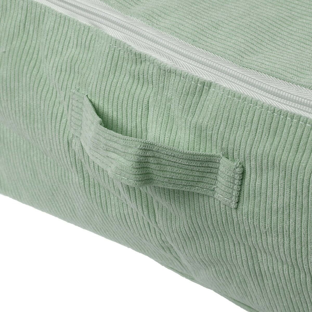 Scatole Portaoggetti Versa Corduroy 50 x 20 x 70 cm Verde 4 S3412730_2