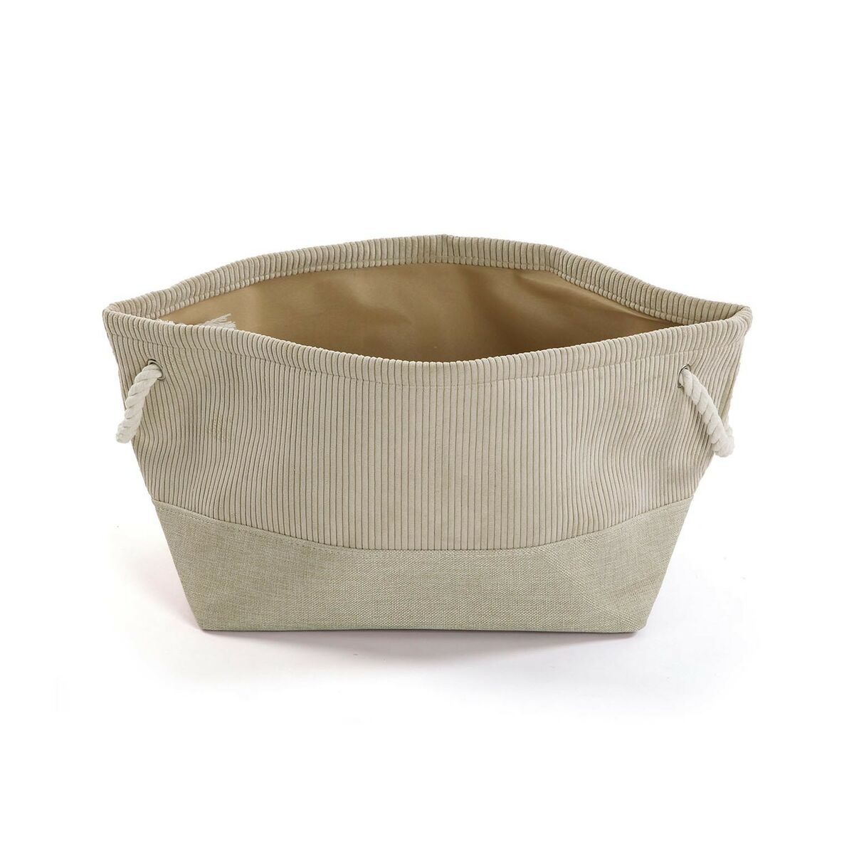 Cestino Multiuso Versa Corduroy 27 x 26 x 27 cm 2 S3412881_0