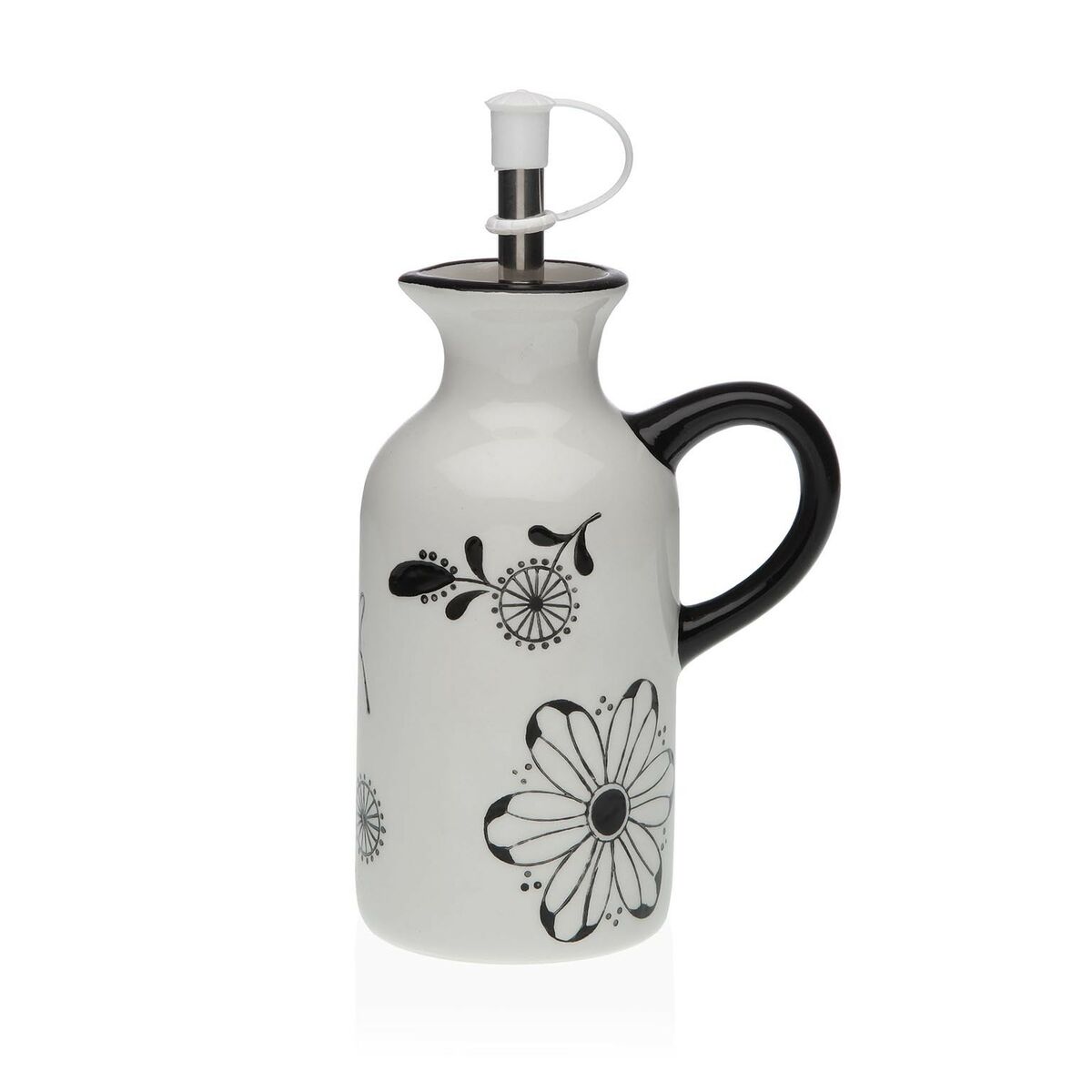 Oliera Versa PVC Ceramica Acciaio Dolomite Fiori 6 x 12,5 x 9,5 cm 2 S3413213_0