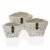 Set di Cestini Versa Dotty 14 x 14 x 14 cm 1 S3414540_0