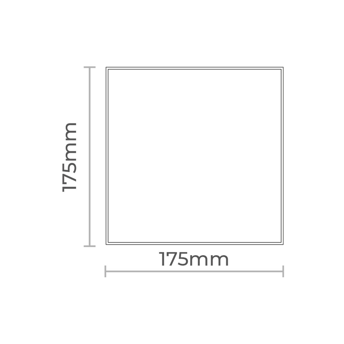 Coperchio per estrattore d'aria EDM 08416 08413 17,5 x 17,5 cm 5 S7922888_3