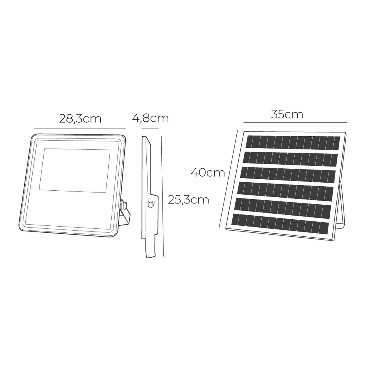 Faro Proiettore EDM 31859 Slim 300 W 2500 lm Solare (6500 K) 7 S7922904_5