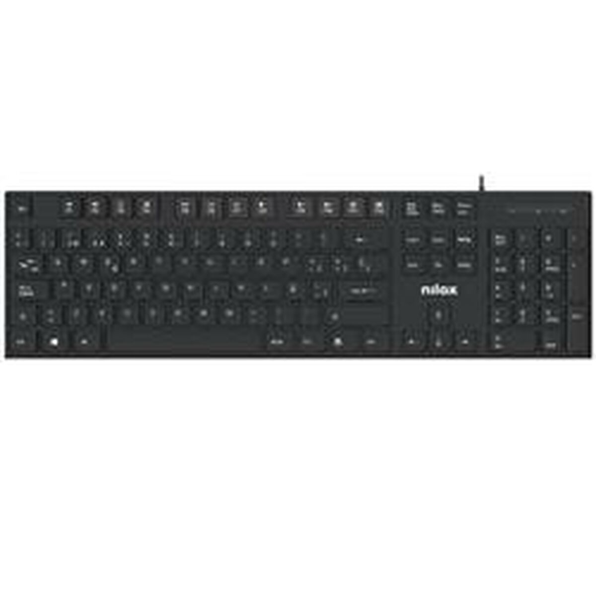 Tastiera Nilox NXKBE000012 Nero Qwerty in Spagnolo 2 S77175437_0