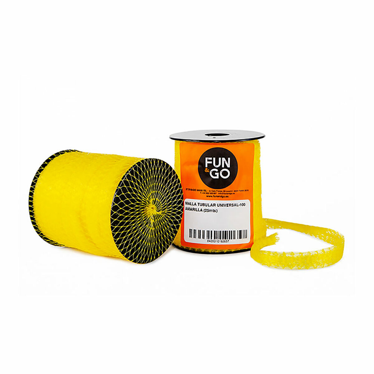 Rete tubolare per imballaggi Fun&Go Universal-100 Giallo 25 m 2 S7921415_0