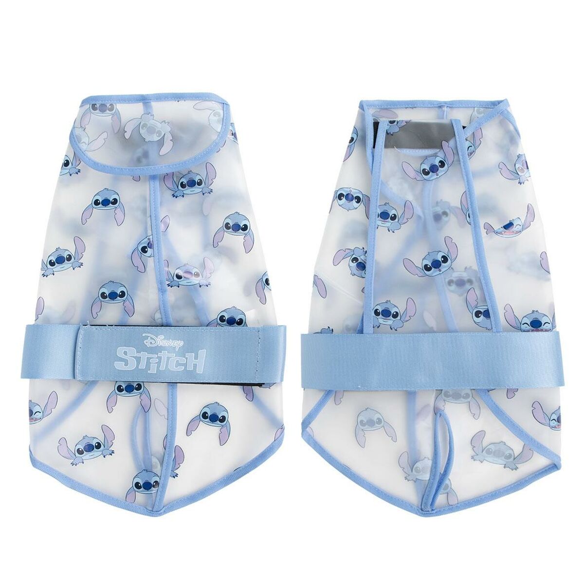 Impermeabile per Cani Stitch Azzurro XS 2 S0738525_0