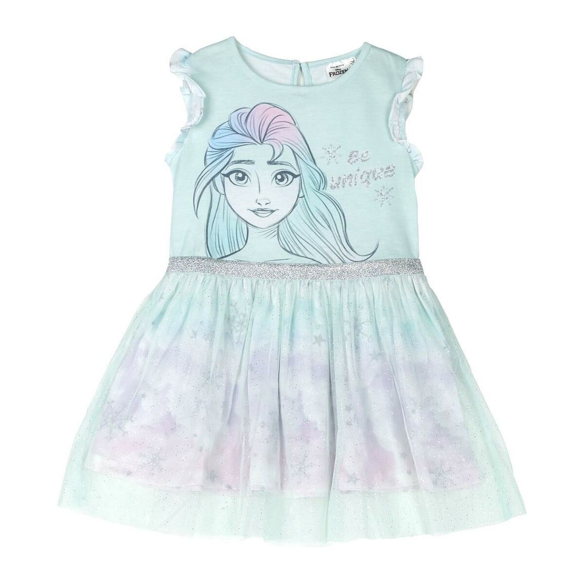 Vestito Frozen Turchese 2 S0739544_0