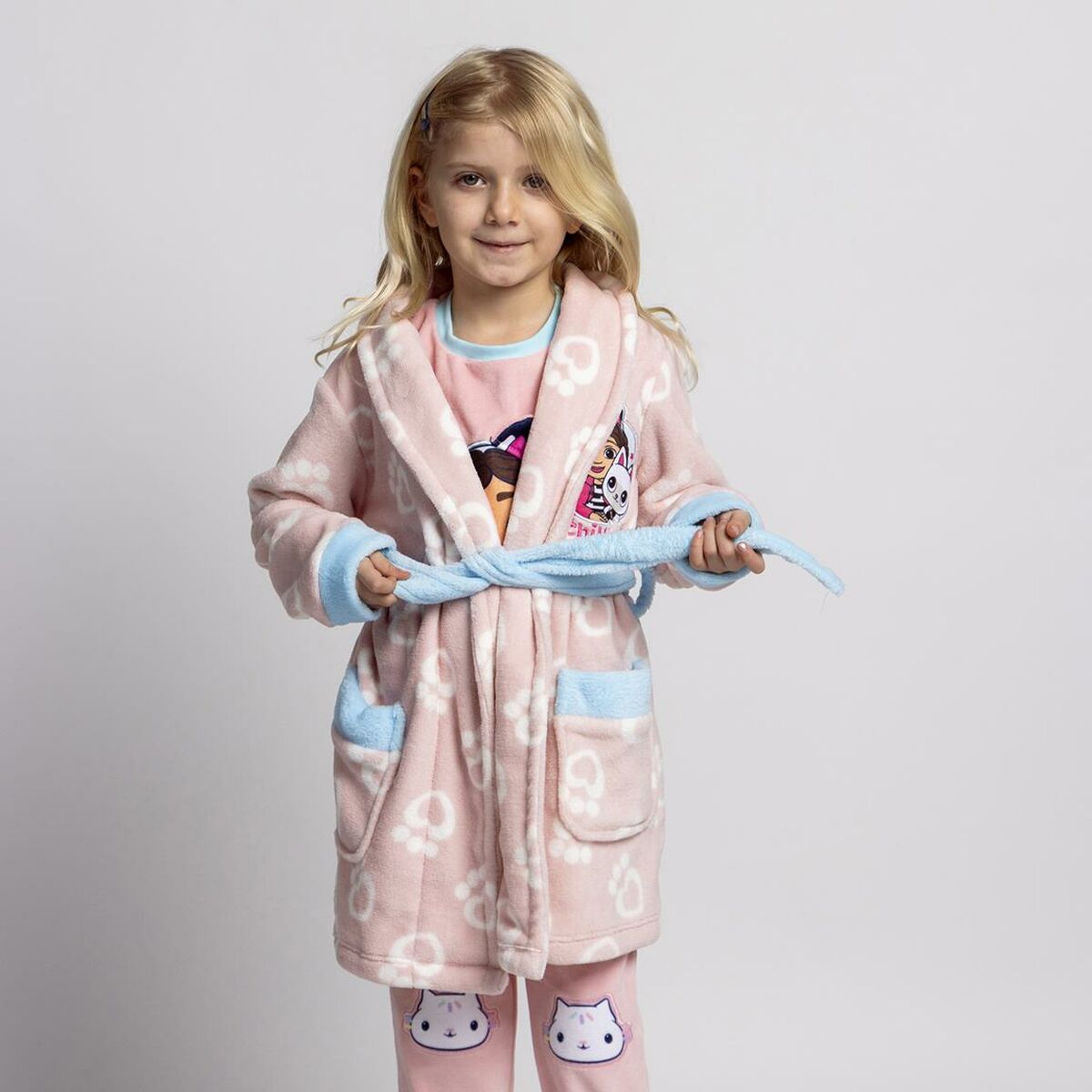 Vestaglia per Bambini Gabby's Dollhouse Rosa 3 S0740938_1