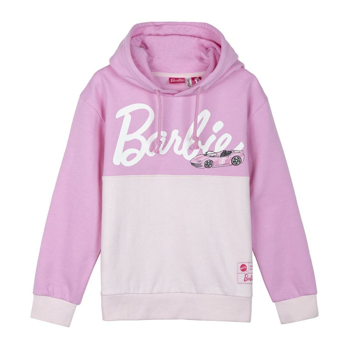 Felpa con Cappuccio Bambino Barbie Rosa 2 S0741284_0
