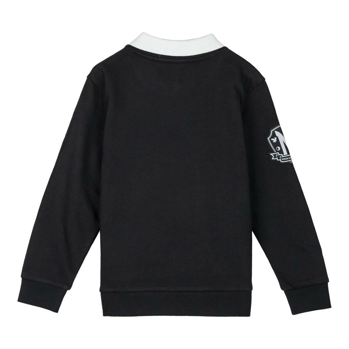 Felpa senza Cappuccio Bambino Wednesday Grigio scuro 4 S0741285_2