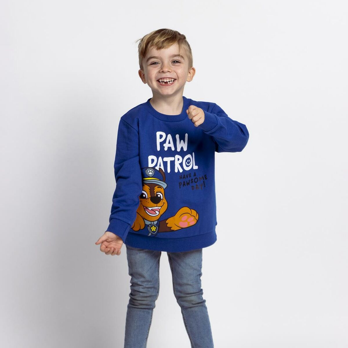 Felpa senza Cappuccio Bambino The Paw Patrol Azzurro 5 S0741293_3