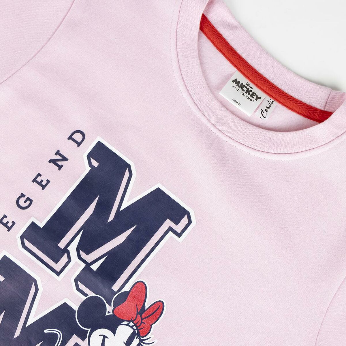 Felpa senza Cappuccio Bambino Minnie Mouse Rosa 5 S0741282_3