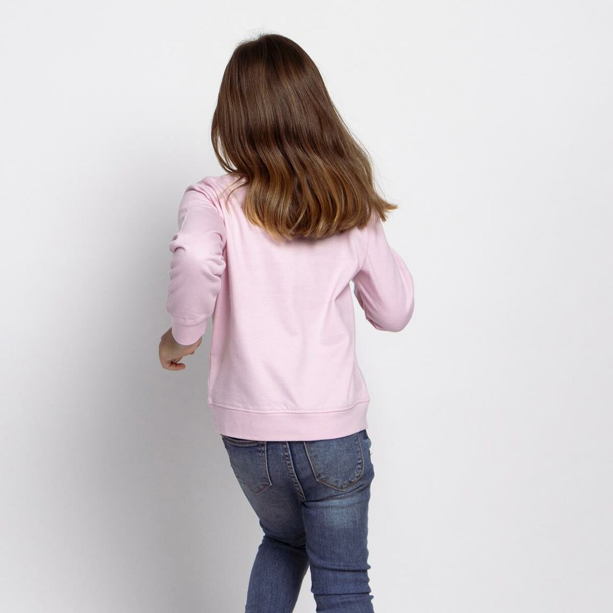 Felpa senza Cappuccio Bambino Minnie Mouse Rosa 6 S0741282_4